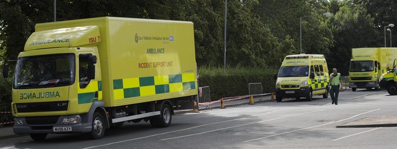 Incident support unit ambulances